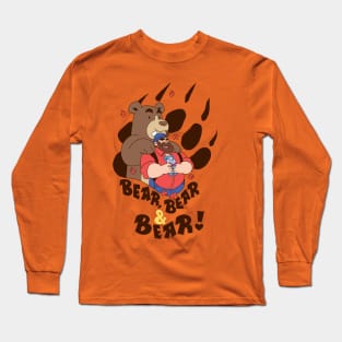 Bear, Bear & Bear Long Sleeve T-Shirt